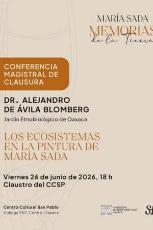 Conferencia Magistral Los econosistemas de María Sada en el CCSP