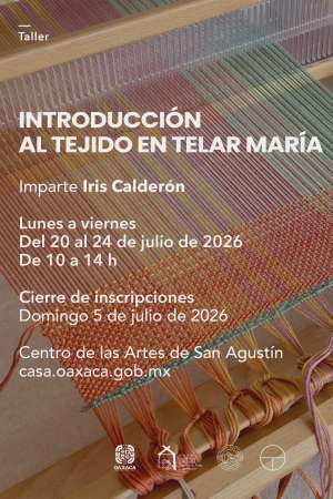 CaSa invita al Taller Introducción al Tejido de Telar María 