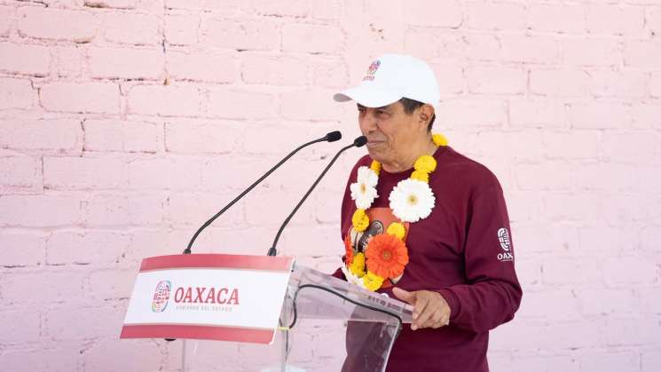 Colonia Monte Albán realiza Tequio con el gobernador Salomón Jara