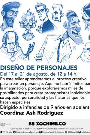 FAHHO invita al Taller Infantil de Dibujo de Personales