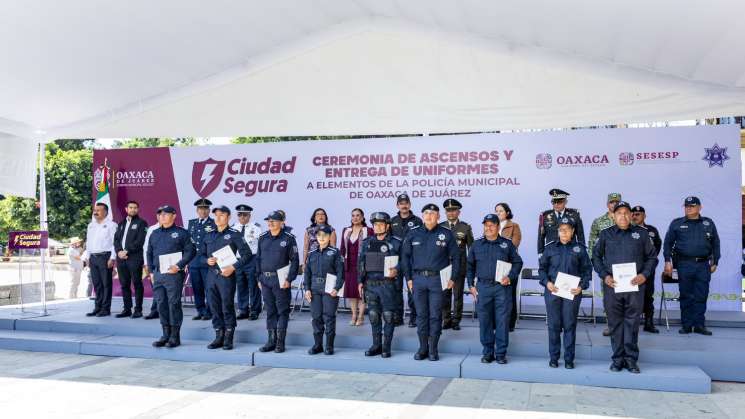 Se dignifica y fortalece el ejercicio policial municipal: Chagoya